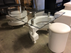 Soffbord + 2st pallar